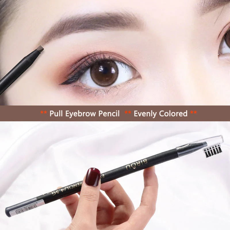 12PCS HaoZhuang Eyebrow Pencil Cosmetic Wholesale Eyeshadow Natural Long-Lasting Tattoo Eyebrows Eaterproof Makeup set Beauty