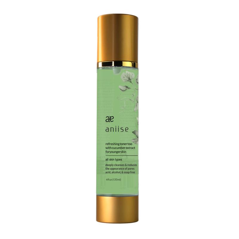 ANIISE – Refreshing Cucumber Extract Face Toner For Face - For All