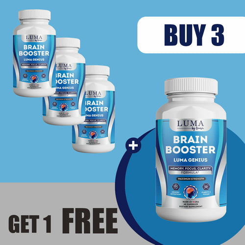 Luma Genius Brain & Focus, Memory, Mood, Clarity Nootropic Supplement