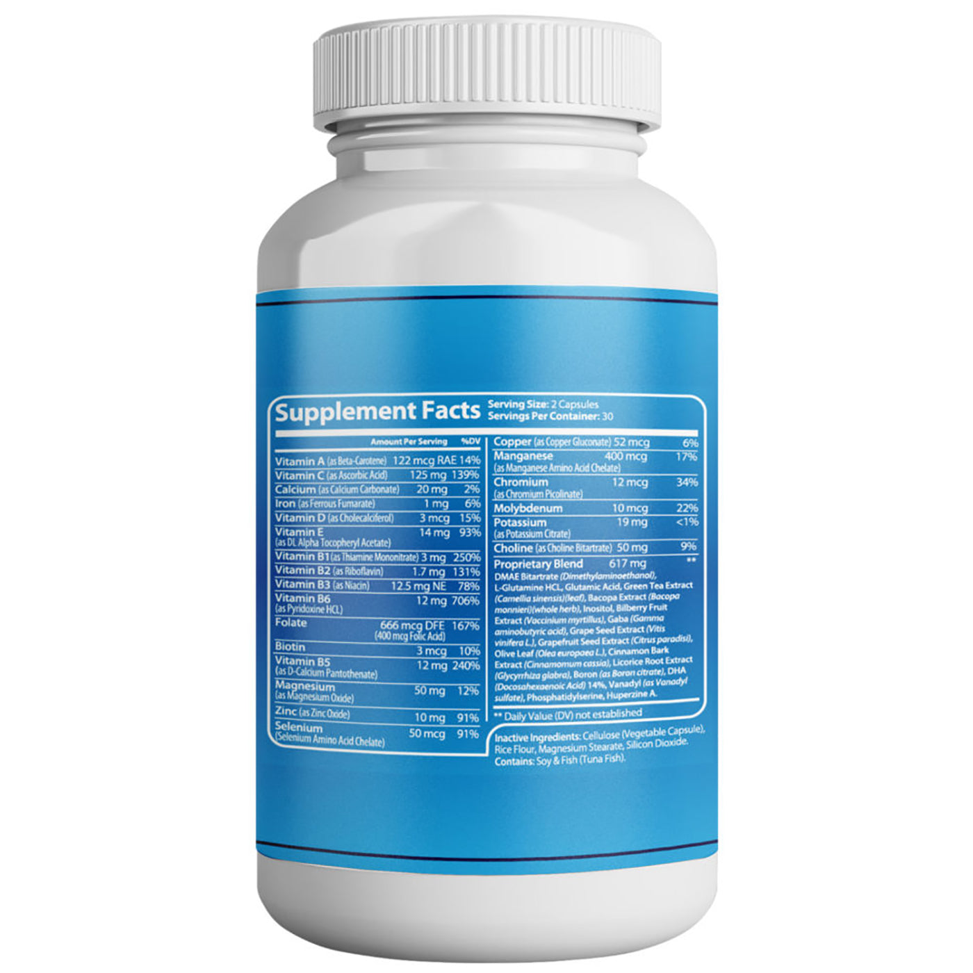 Luma Genius Brain & Focus, Memory, Mood, Clarity Nootropic Supplement