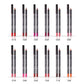 6 12Pcs/Set Waterproof Pencil Lipstick Set Pen Matte Lip Liner Long Lasting Makeup Pens Easy to Wear Non-stick Cup карандаш для