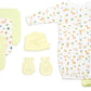 Neutral Newborn Baby 8 Pc Layette Baby Shower Gift