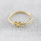 Best Gift Simple Knuckle Love Heart Knot Rings For