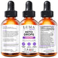 Luma Fast Keto Diet Drops with Green Tea, African Mango, and Raspberry