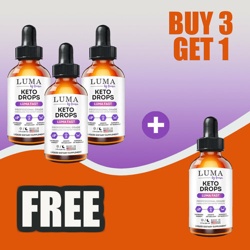 Luma Fast Keto Diet Drops with Green Tea, African Mango, and Raspberry