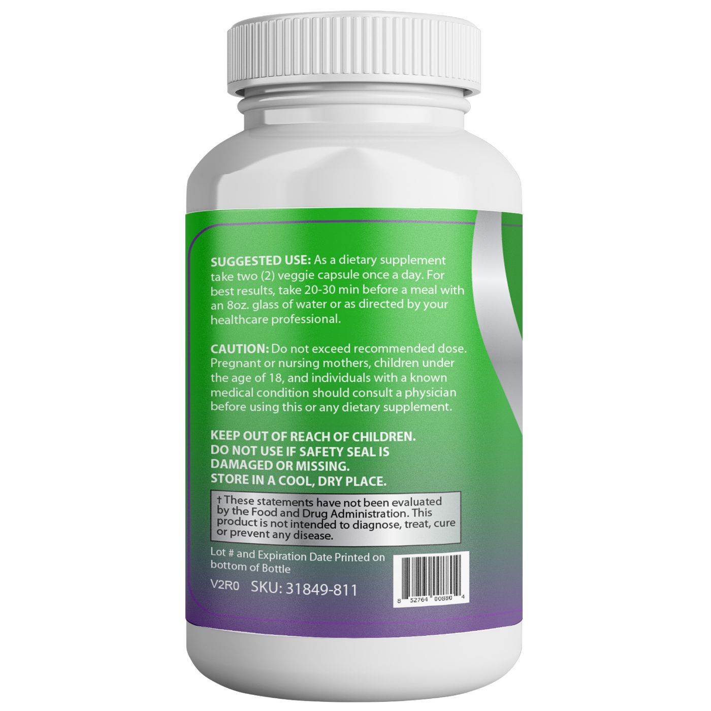 Luma Leaf Moringa Capsules for Anti-Inflammatory, Energy & Immune Supp