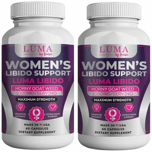 Luma Female Libido Booster to Help Enhance Mood, Energy & Desire - 60