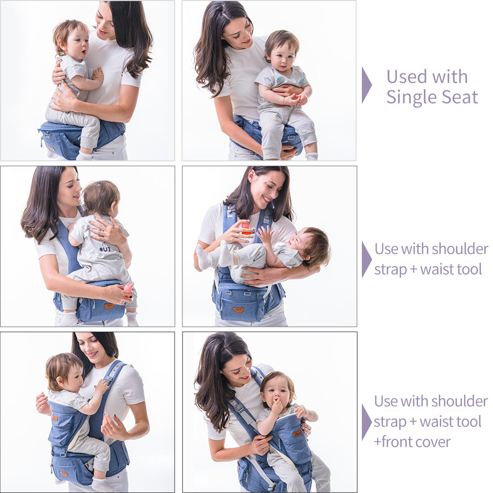 Ergonomic Infant Front Facing HipSeat Baby Carrier